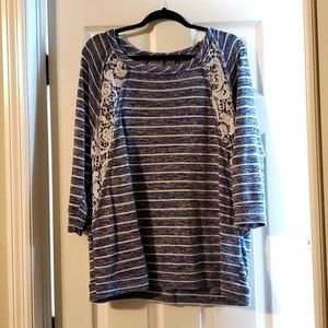 New Directions weekend slouchy sweater 1X